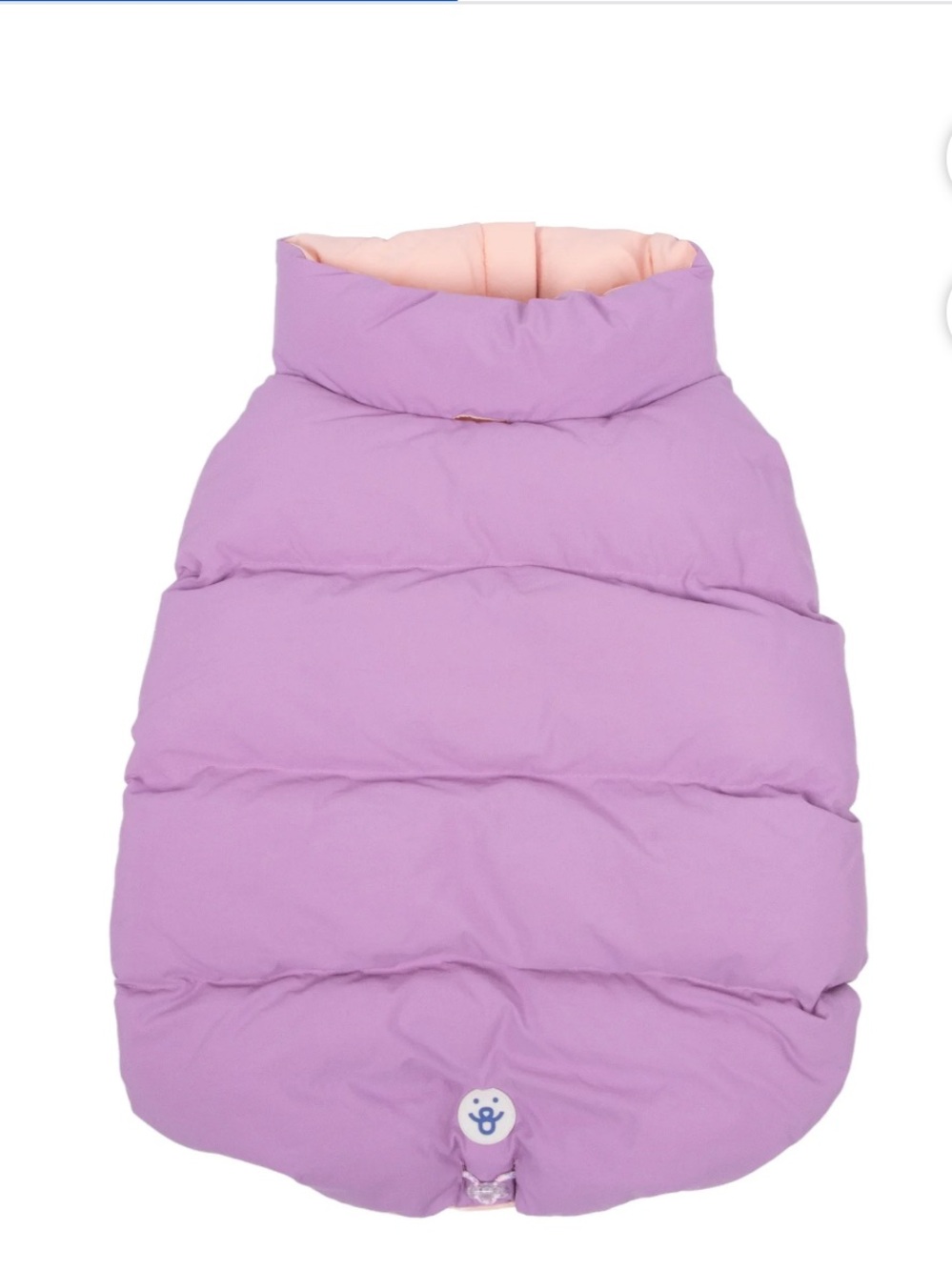 NWT Oodles Purple quilted lined Puffer dog jacket. Size XS